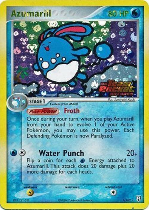 Azumarill (1/109) (Stamped) [EX: Team Rocket Returns] - Card Brawlers | Quebec | Canada | Yu-Gi-Oh!