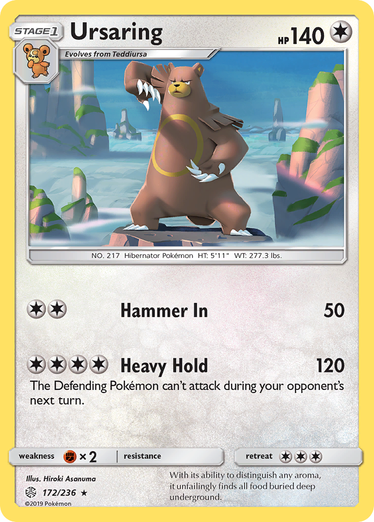 Ursaring (172/236) [Sun & Moon: Cosmic Eclipse] - Card Brawlers | Quebec | Canada | Yu-Gi-Oh!