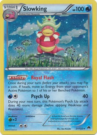 Slowking (21/122) (Cosmos Holo) [XY: BREAKpoint] - Card Brawlers | Quebec | Canada | Yu-Gi-Oh!