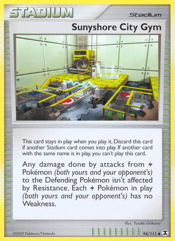 Sunyshore City Gym (94/111) [Platinum: Rising Rivals] - Card Brawlers | Quebec | Canada | Yu-Gi-Oh!