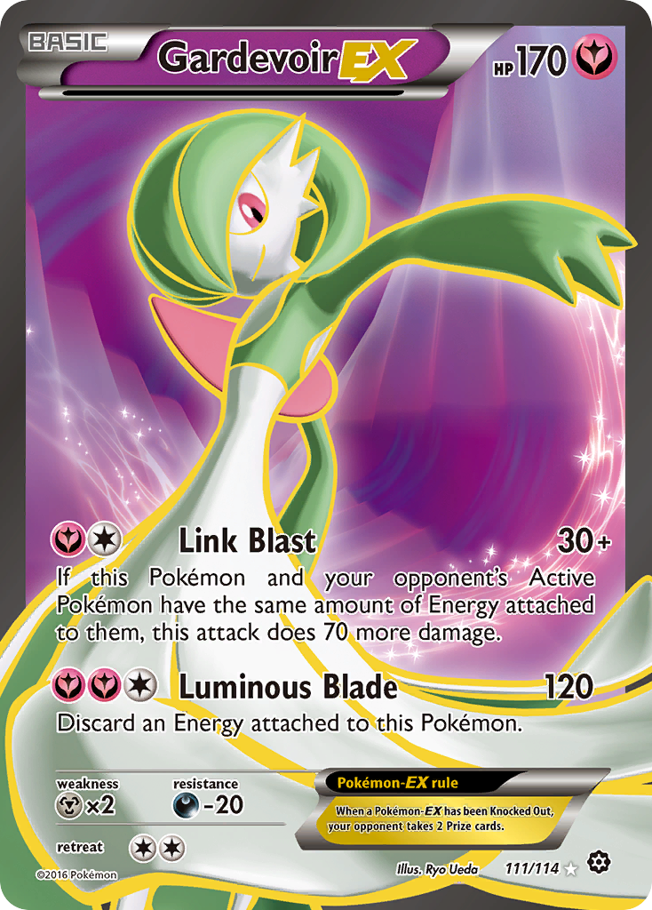Gardevoir EX (111/114) [XY: Steam Siege] - Card Brawlers | Quebec | Canada | Yu-Gi-Oh!