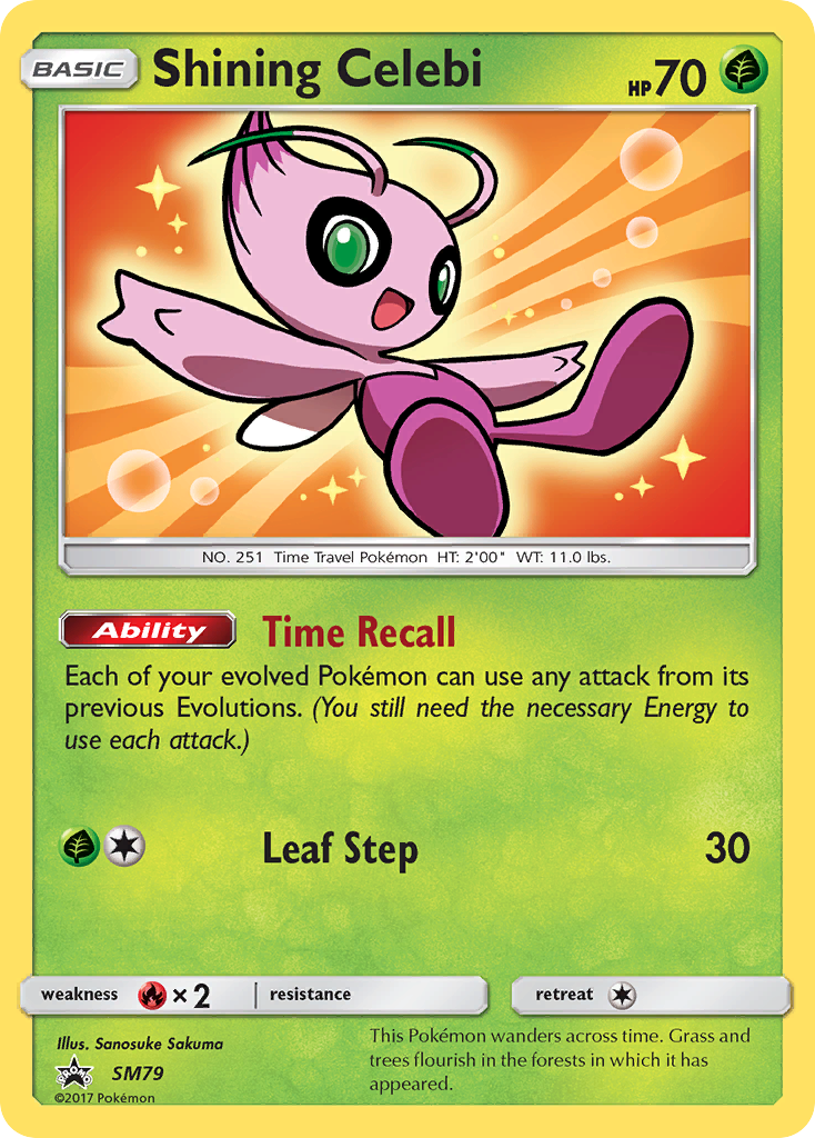 Shining Celebi (SM79) [Sun & Moon: Black Star Promos] - Card Brawlers | Quebec | Canada | Yu-Gi-Oh!