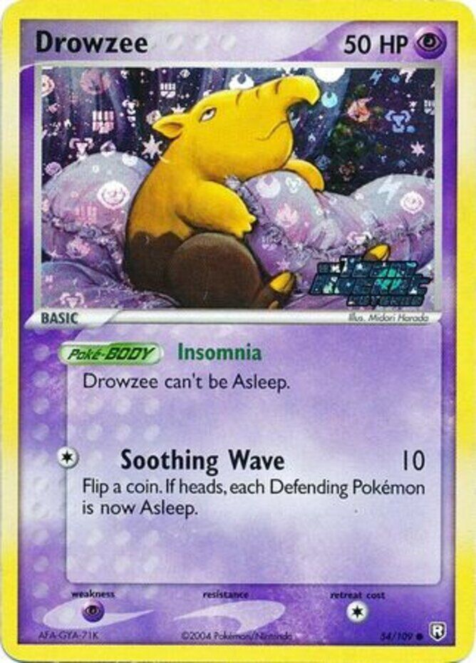 Drowzee (54/109) (Stamped) [EX: Team Rocket Returns] - Card Brawlers | Quebec | Canada | Yu-Gi-Oh!