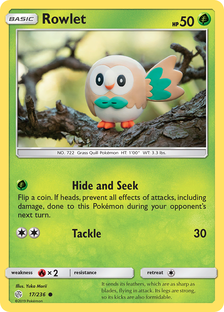 Rowlet (17/236) [Sun & Moon: Cosmic Eclipse] - Card Brawlers | Quebec | Canada | Yu-Gi-Oh!