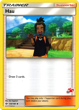 Hau (120/149) (Charizard Stamp #52) [Battle Academy 2020] - Card Brawlers | Quebec | Canada | Yu-Gi-Oh!