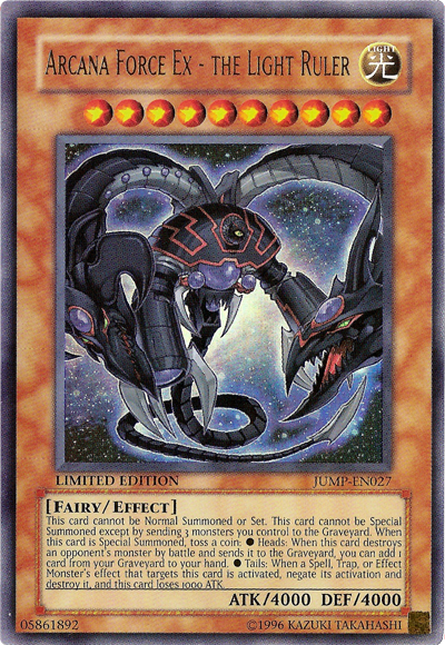 Arcana Force Ex - the Light Ruler [JUMP-EN027] Ultra Rare - Yu-Gi-Oh! - Card Brawlers | Quebec | Canada |