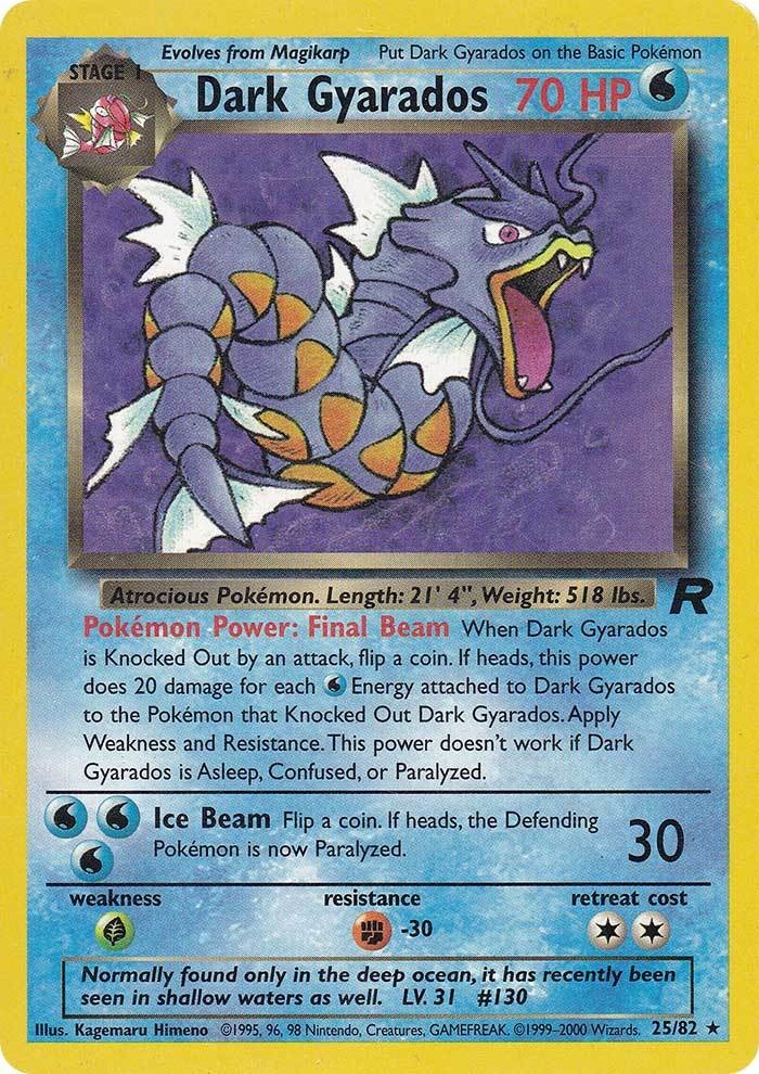 Dark Gyarados (25/82) [Team Rocket Unlimited] - Card Brawlers | Quebec | Canada | Yu-Gi-Oh!
