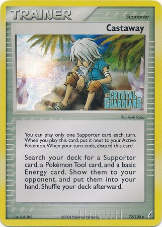 Castaway (72/100) (Stamped) [EX: Crystal Guardians] - Card Brawlers | Quebec | Canada | Yu-Gi-Oh!