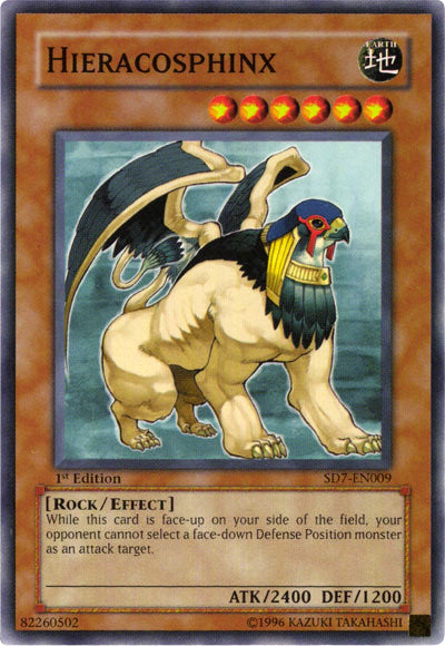 Hieracosphinx [SD7-EN009] Common - Card Brawlers | Quebec | Canada | Yu-Gi-Oh!