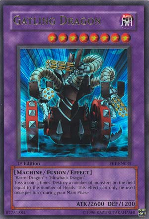 Gatling Dragon [FET-EN035] Ultra Rare - Yu-Gi-Oh! - Card Brawlers | Quebec | Canada |