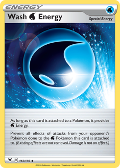Wash Water Energy (165/185) [Sword & Shield: Vivid Voltage] - Card Brawlers | Quebec | Canada | Yu-Gi-Oh!