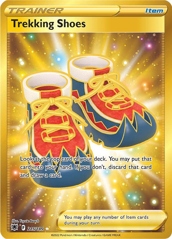 Trekking Shoes (215/189) [Sword & Shield: Astral Radiance] - Card Brawlers | Quebec | Canada | Yu-Gi-Oh!