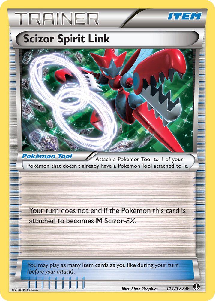 Scizor Spirit Link (111/122) [XY: BREAKpoint] - Card Brawlers | Quebec | Canada | Yu-Gi-Oh!