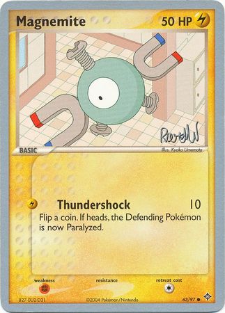 Magnemite (63/97) (Rocky Beach - Reed Weichler) [World Championships 2004] - Card Brawlers | Quebec | Canada | Yu-Gi-Oh!