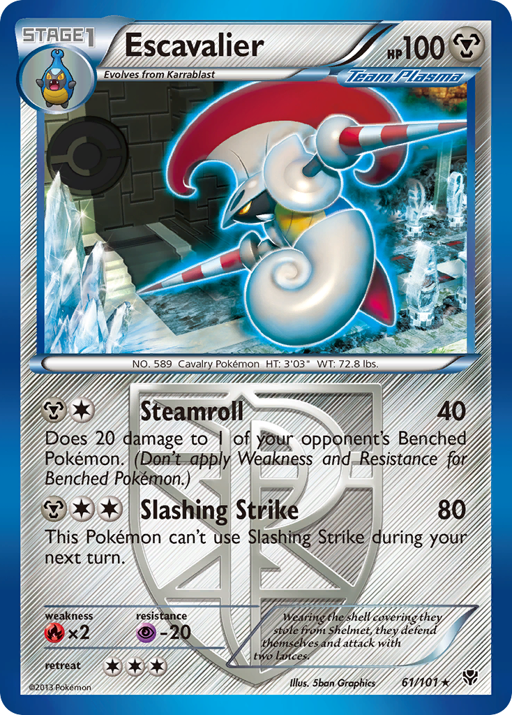 Escavalier (61/101) [Black & White: Plasma Blast] - Card Brawlers | Quebec | Canada | Yu-Gi-Oh!