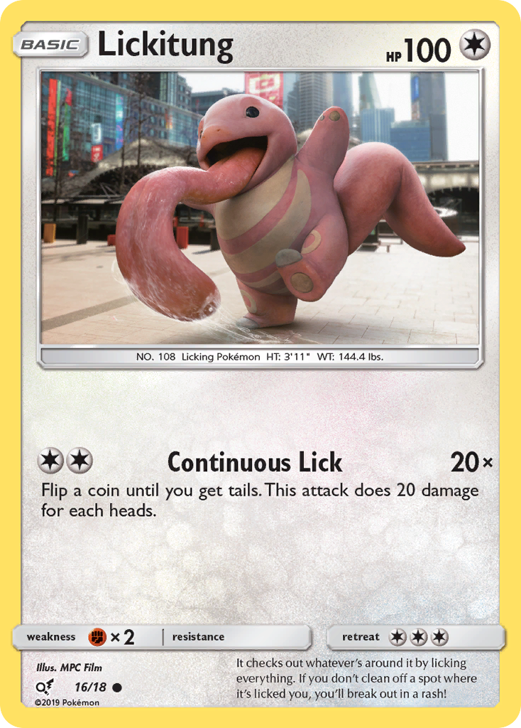 Lickitung (16/18) [Sun & Moon: Detective Pikachu] - Card Brawlers | Quebec | Canada | Yu-Gi-Oh!