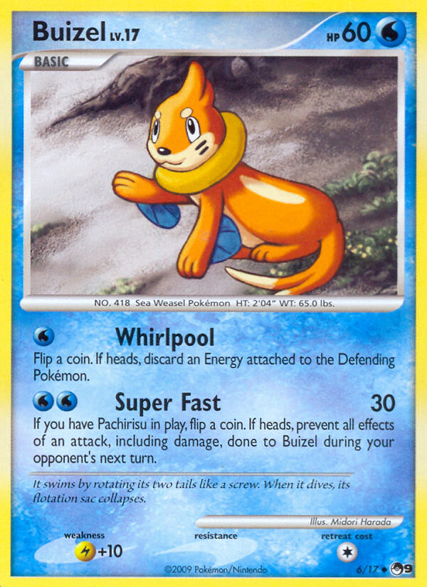 Buizel (6/17) [POP Series 9] - Card Brawlers | Quebec | Canada | Yu-Gi-Oh!
