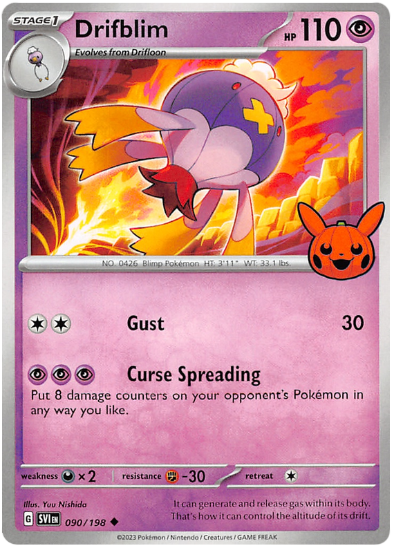 Drifblim (090/198) [Trick or Trade 2023] - Card Brawlers | Quebec | Canada | Yu-Gi-Oh!