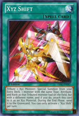 Xyz Shift [LVAL-EN061] Common - Yu-Gi-Oh! - Card Brawlers | Quebec | Canada |