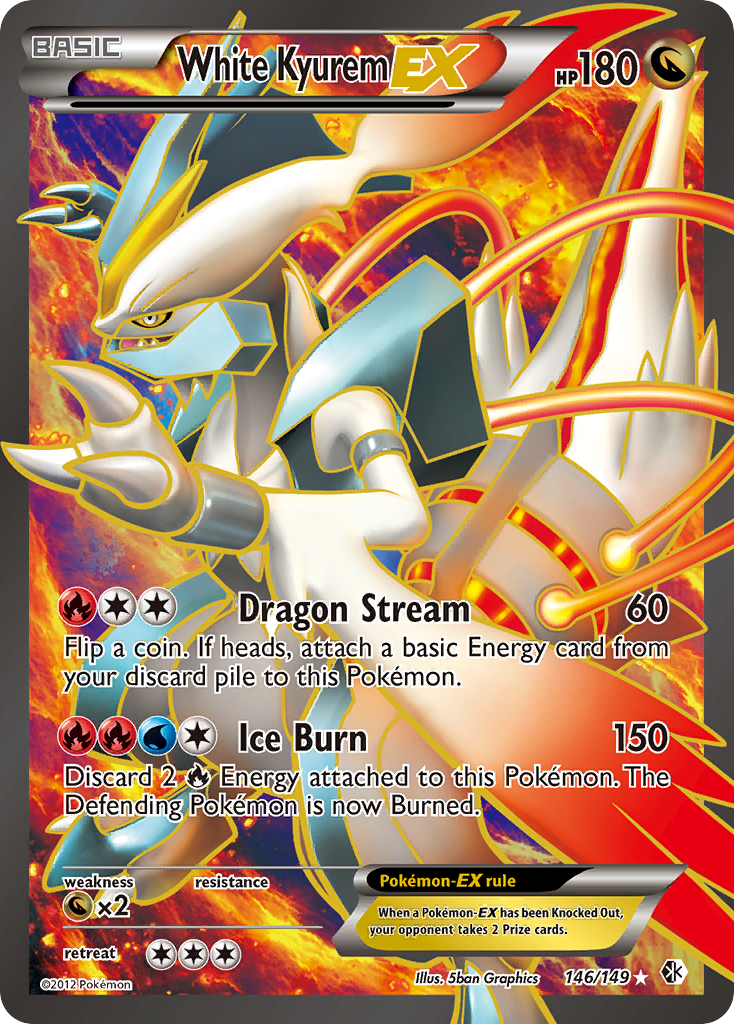 White Kyurem EX (146/149) [Black & White: Boundaries Crossed] - Card Brawlers | Quebec | Canada | Yu-Gi-Oh!