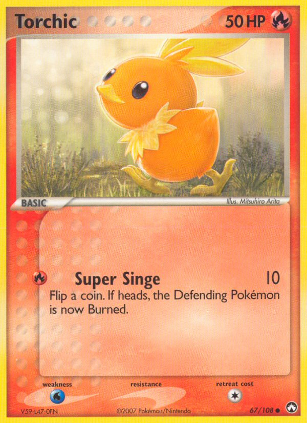 Torchic (67/108) [EX: Power Keepers] - Card Brawlers | Quebec | Canada | Yu-Gi-Oh!