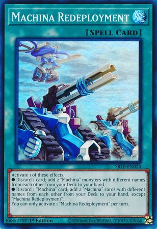 Machina Redeployment [SR10-EN023] Super Rare - Card Brawlers | Quebec | Canada | Yu-Gi-Oh!