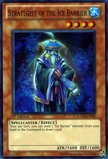 Strategist of the Ice Barrier [HA04-EN052] Super Rare - Card Brawlers | Quebec | Canada | Yu-Gi-Oh!