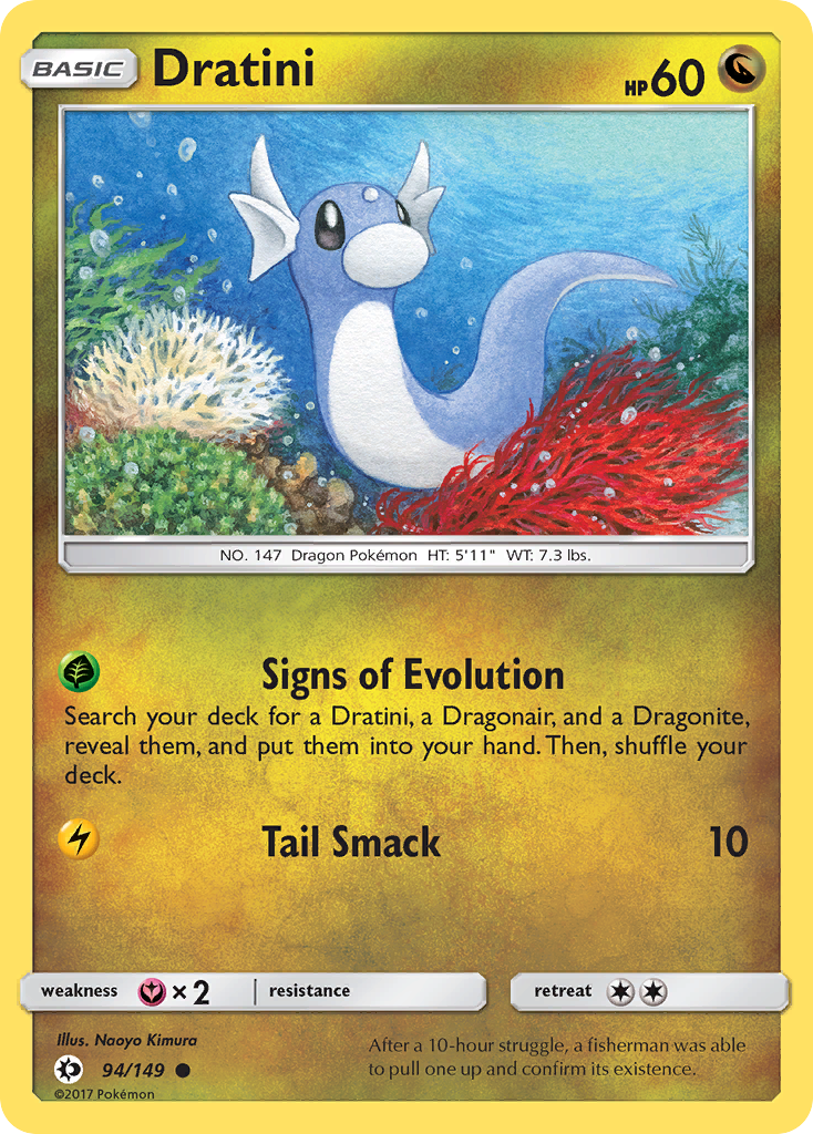 Dratini (94/149) [Sun & Moon: Base Set] - Card Brawlers | Quebec | Canada | Yu-Gi-Oh!