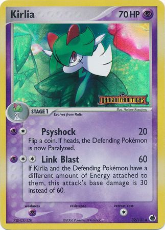 Kirlia (32/101) (Stamped) [EX: Dragon Frontiers] - Card Brawlers | Quebec | Canada | Yu-Gi-Oh!