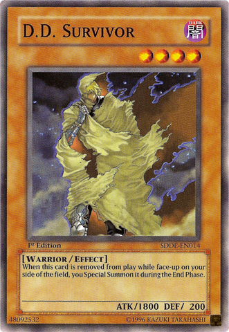 D.D. Survivor [SDDE-EN014] Common - Yu-Gi-Oh! - Card Brawlers | Quebec | Canada |