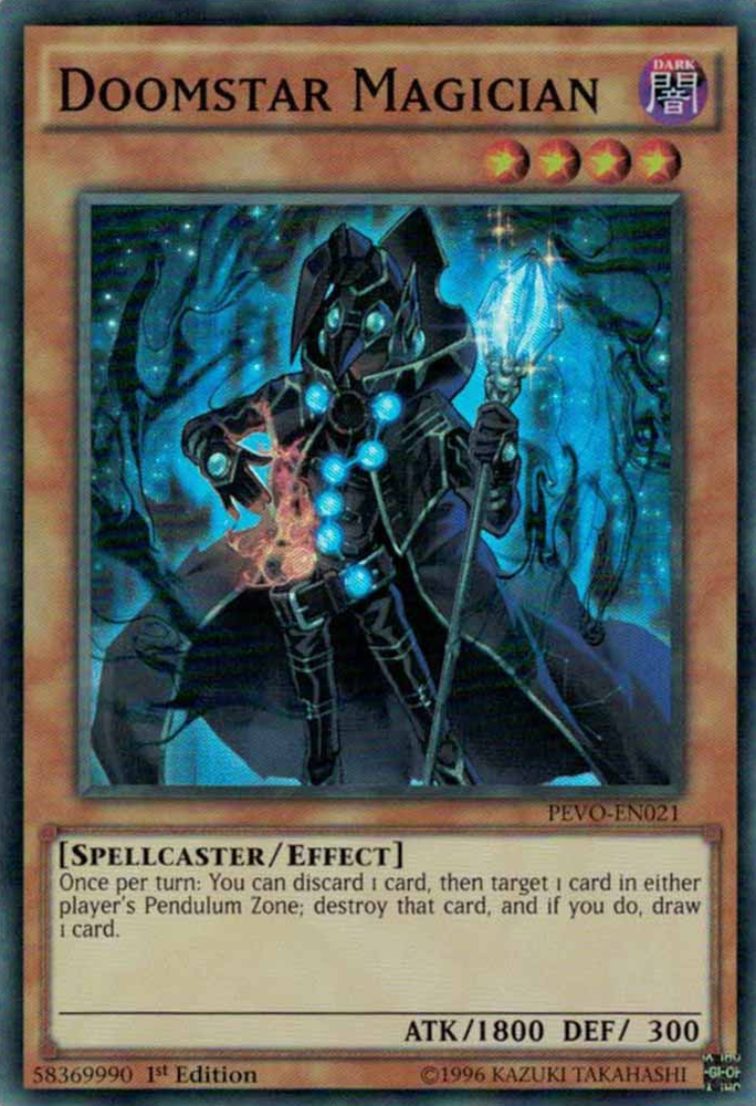 Doomstar Magician [PEVO-EN021] Super Rare - Yu-Gi-Oh! - Card Brawlers | Quebec | Canada |