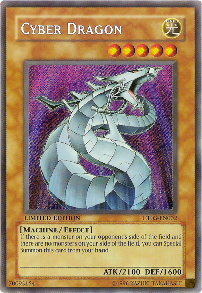 Cyber Dragon [CT03-EN002] Secret Rare - Yu-Gi-Oh! - Card Brawlers | Quebec | Canada |