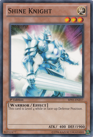 Shine Knight [BP01-EN217] Common - Card Brawlers | Quebec | Canada | Yu-Gi-Oh!