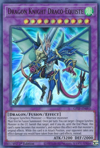 Dragon Knight Draco-Equiste [GFTP-EN093] Ultra Rare - Card Brawlers | Quebec | Canada | Yu-Gi-Oh!