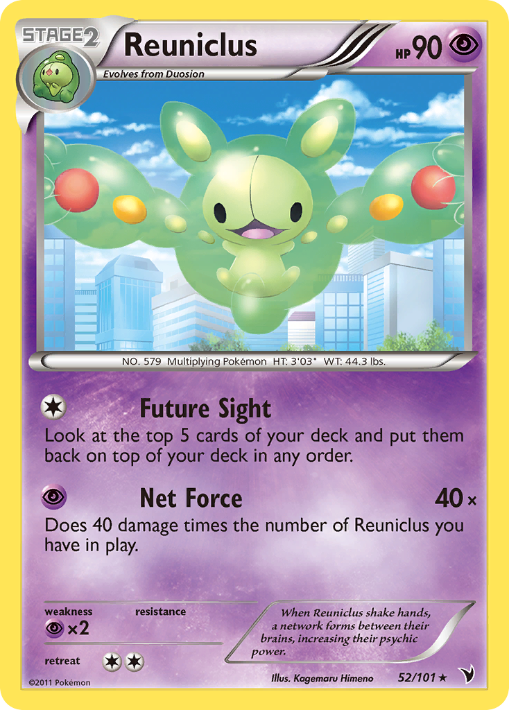 Reuniclus (52/101) [Black & White: Noble Victories] - Card Brawlers | Quebec | Canada | Yu-Gi-Oh!