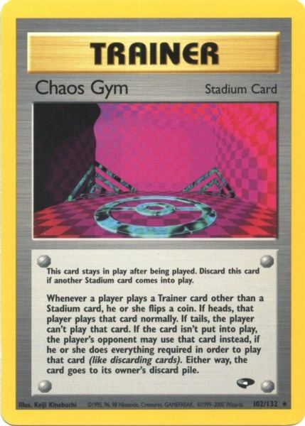 Chaos Gym (102/132) [Gym Challenge Unlimited] - Card Brawlers | Quebec | Canada | Yu-Gi-Oh!