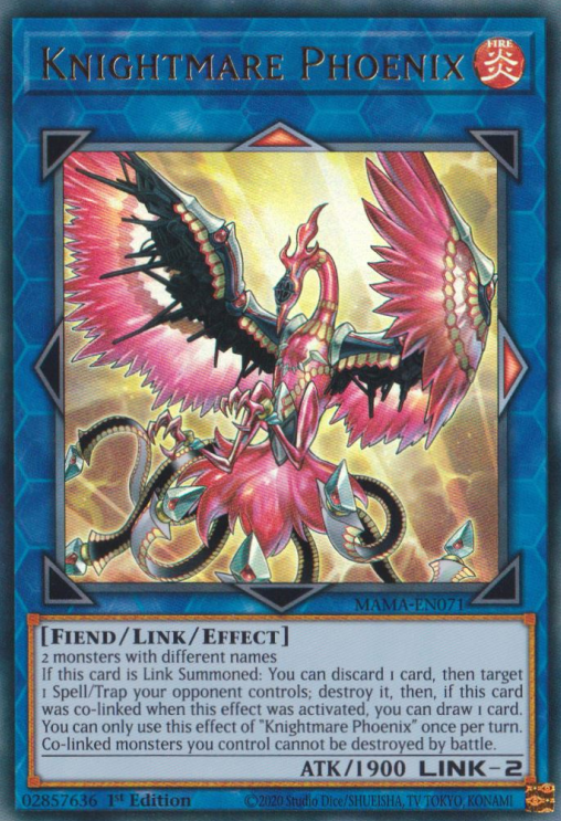 Knightmare Phoenix [MAMA-EN071] Ultra Rare - Card Brawlers | Quebec | Canada | Yu-Gi-Oh!