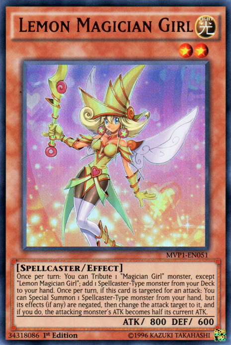 Lemon Magician Girl [MVP1-EN051] Ultra Rare - Yu-Gi-Oh! - Card Brawlers | Quebec | Canada |