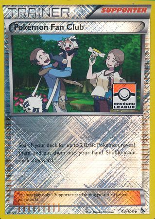 Pokemon Fan Club (94/106) (League Promo) [XY: Flashfire] - Card Brawlers | Quebec | Canada | Yu-Gi-Oh!