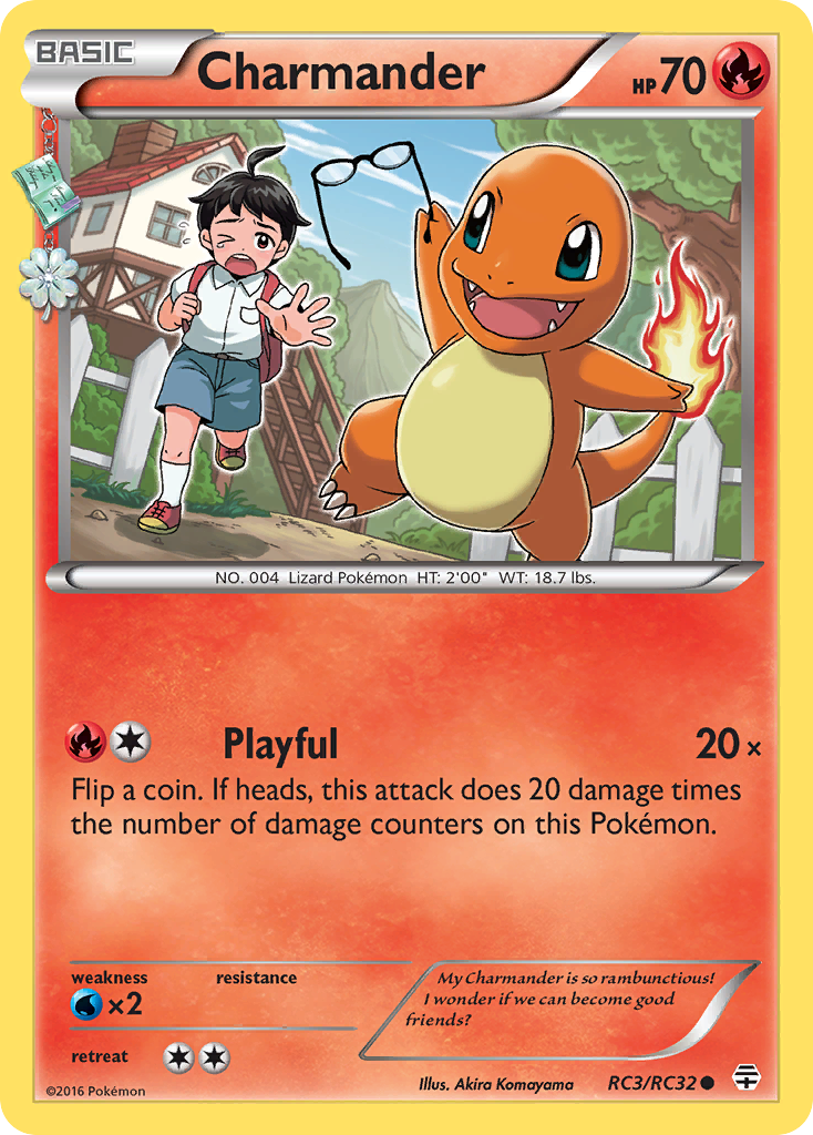 Charmander (RC3/RC32) [XY: Generations] - Card Brawlers | Quebec | Canada | Yu-Gi-Oh!