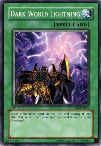 Dark World Lightning [EEN-EN038] Common - Card Brawlers | Quebec | Canada | Yu-Gi-Oh!
