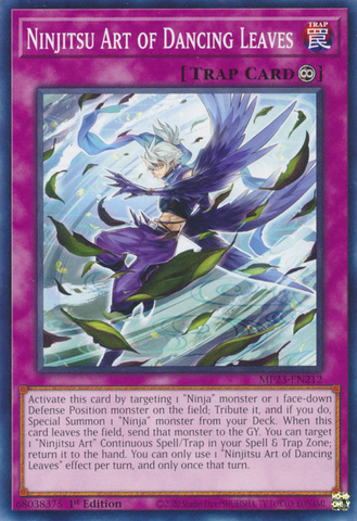 Ninjitsu Art of Dancing Leaves [MP23-EN212] Common - Card Brawlers | Quebec | Canada | Yu-Gi-Oh!