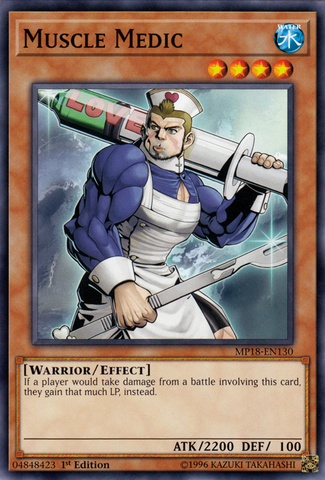 Muscle Medic [MP18-EN130] Common - Card Brawlers | Quebec | Canada | Yu-Gi-Oh!