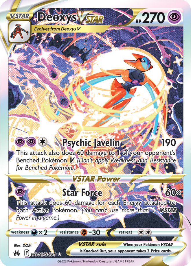 Deoxys VSTAR (GG46/GG70) [Sword & Shield: Crown Zenith] - Card Brawlers | Quebec | Canada | Yu-Gi-Oh!