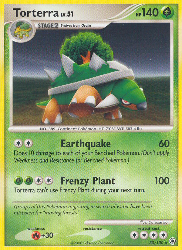 Torterra (30/100) [Diamond & Pearl: Majestic Dawn] - Card Brawlers | Quebec | Canada | Yu-Gi-Oh!
