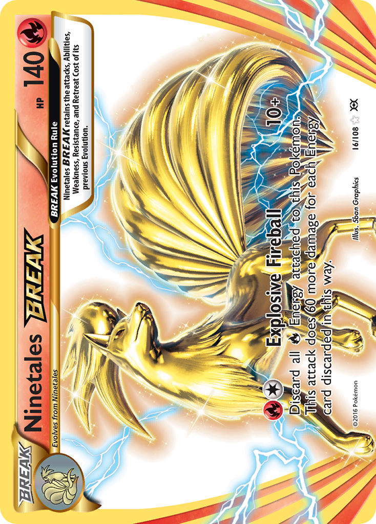 Ninetales BREAK (16/108) [XY: Evolutions] - Card Brawlers | Quebec | Canada | Yu-Gi-Oh!