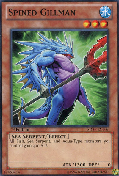 Spined Gillman [SDRE-EN009] Common - Yu-Gi-Oh! - Card Brawlers | Quebec | Canada |