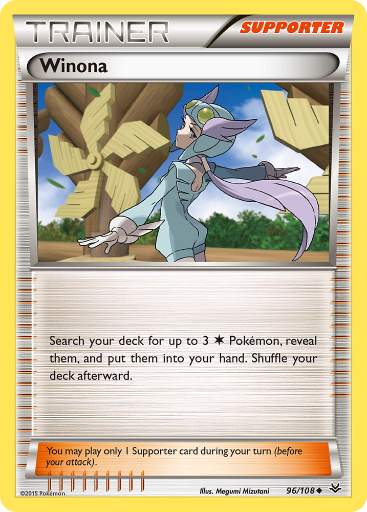 Winona (96/108) [XY: Roaring Skies] - Card Brawlers | Quebec | Canada | Yu-Gi-Oh!