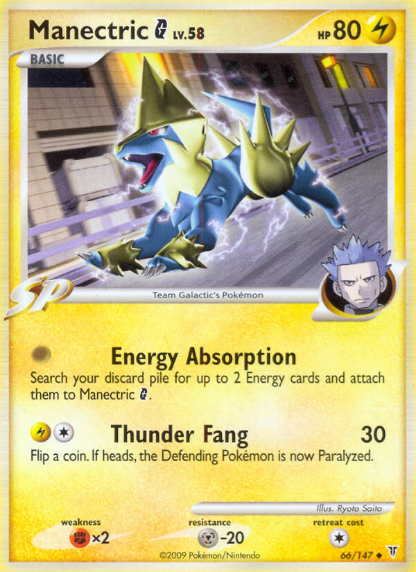 Manectric G (66/147) [Platinum: Supreme Victors] - Card Brawlers | Quebec | Canada | Yu-Gi-Oh!
