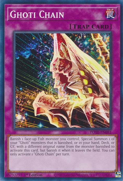 Ghoti Chain [POTE-EN091] Common - Card Brawlers | Quebec | Canada | Yu-Gi-Oh!